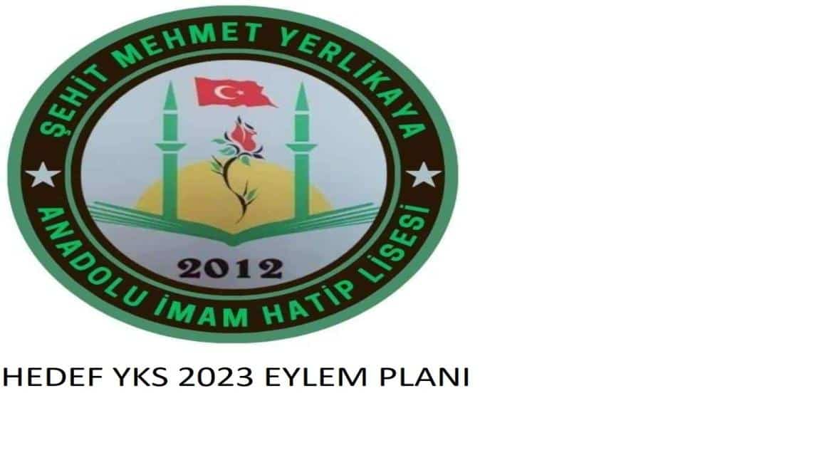 HEDEF YKS 2023 EYLEM PLANI